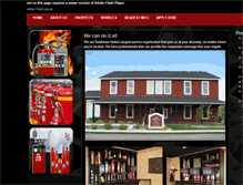 Tablet Screenshot of fireservicesofidaho.com